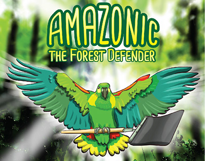Amazonic: The Forest Defender Colouring Book - Fondes Amandes Community Reforestation Project