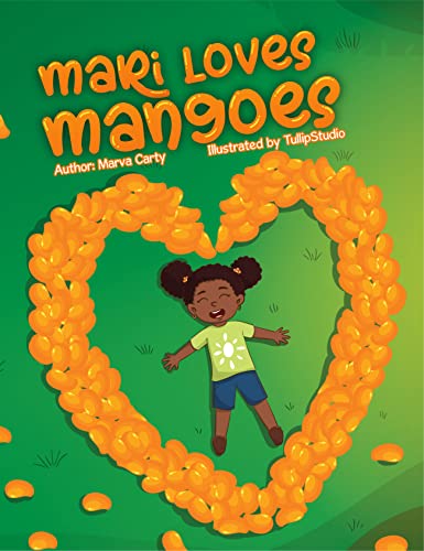 Mari Loves Mangoes Colouring Book- Marva Carty