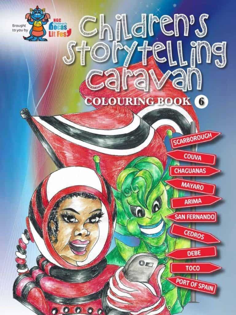 Children's Storytelling Caravan Colouring Book 6-2018