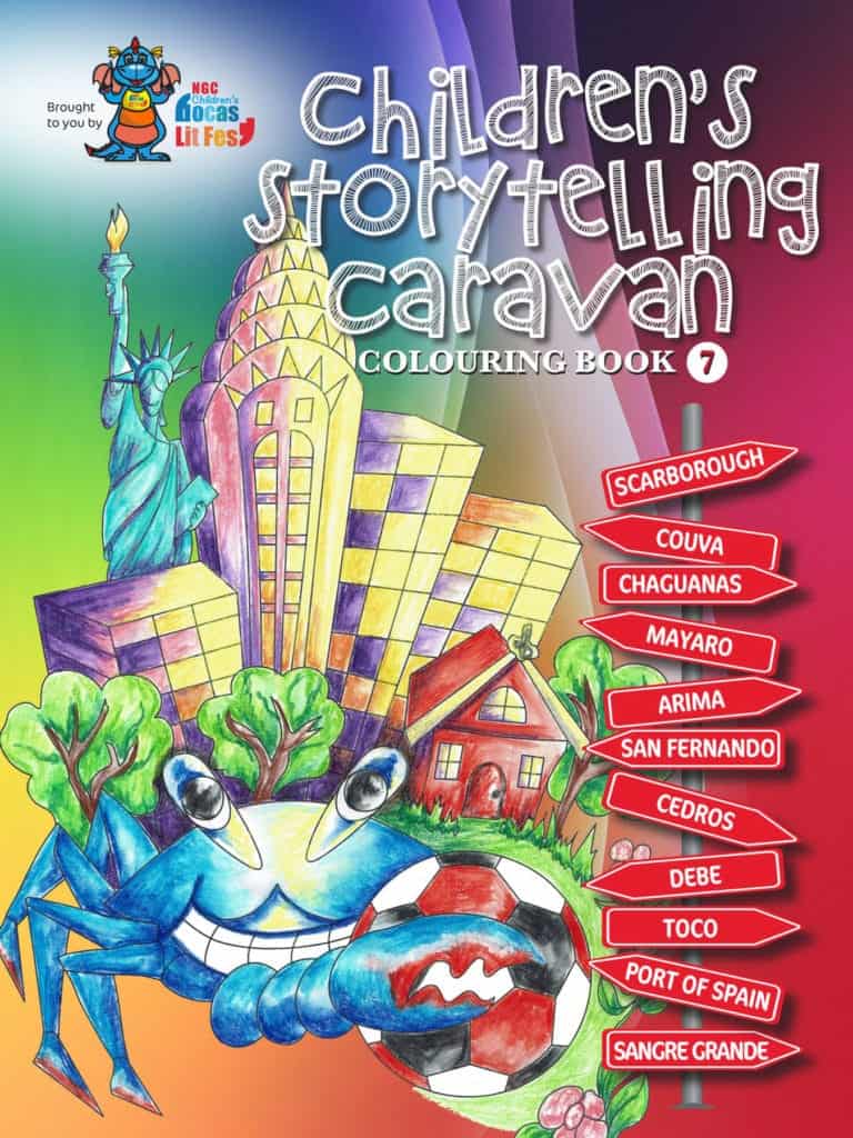 Children's Storytelling Caravan Colouring Book 7-2019