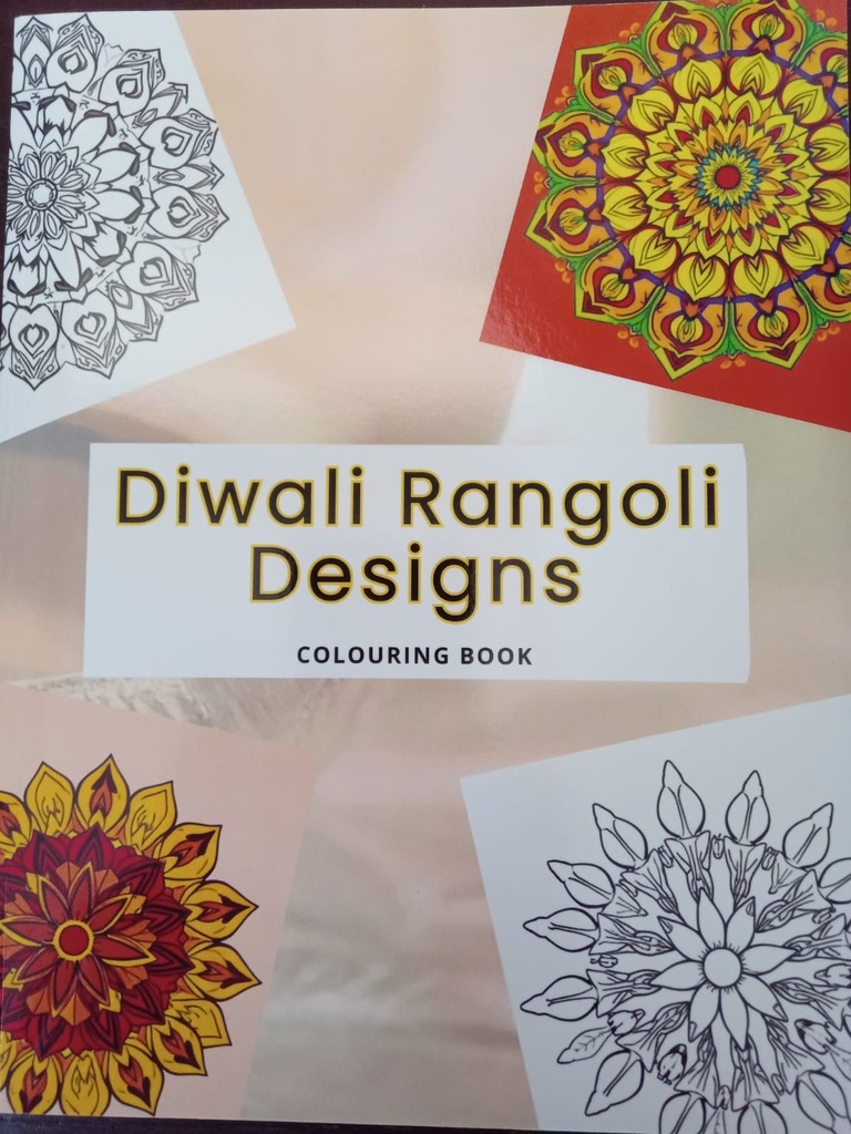 Diwali Rangoli Designs - Colouring Book - Saturn Books