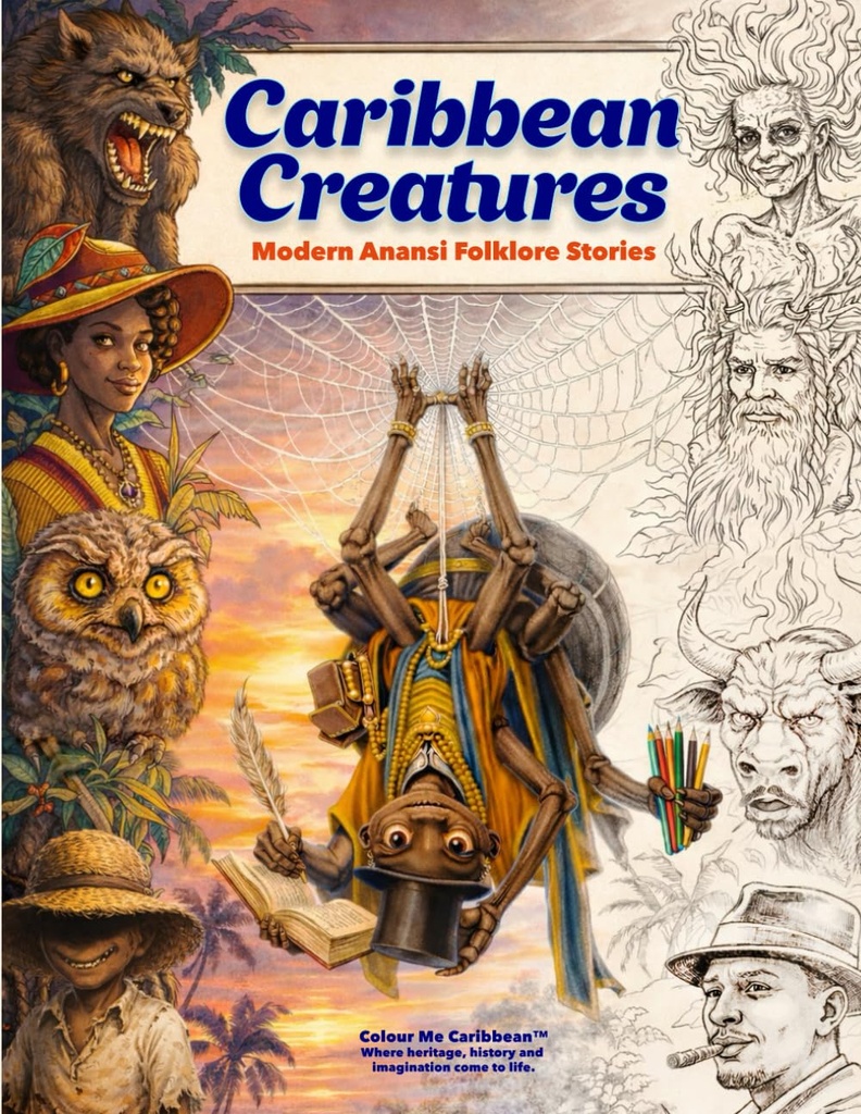 Caribbean Creatures: Modern Anansi Folklore Stories - Simone Jacelon