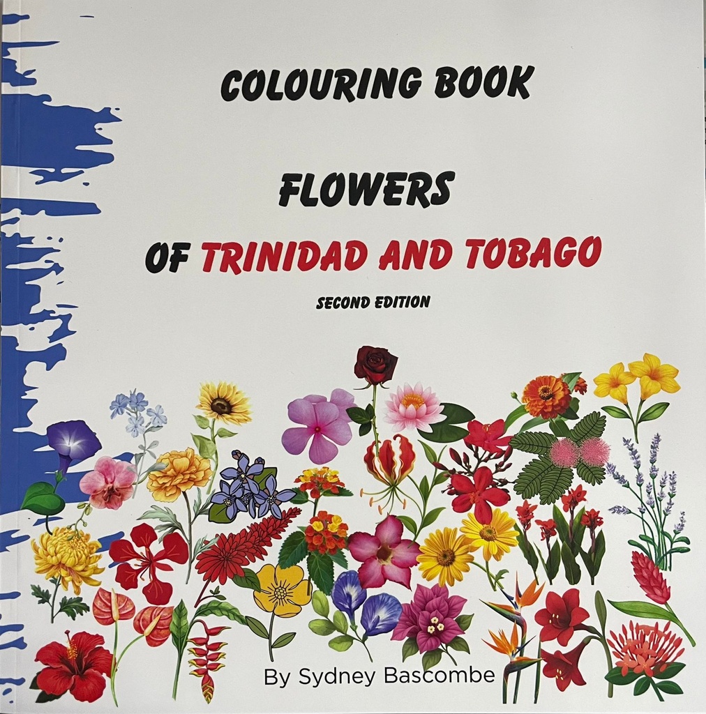 Colouring Book - Flowers of T&T - Sydney Bascombe
