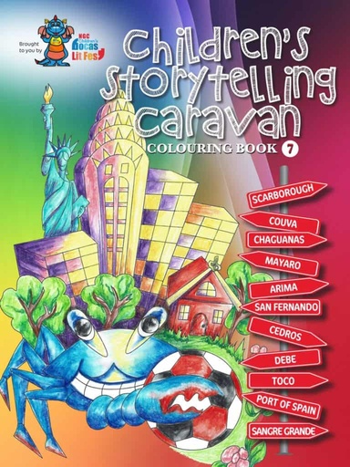 Children's Storytelling Caravan Colouring Book 7-2019