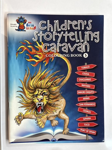 Children's Storytelling Caravan Colouring Book 5- 2017 